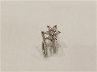Mono orecchino Gazzola Gioielli Donna in Oro bianco 0.07 Ct EAOX2737-NG - EAOX2737-NG